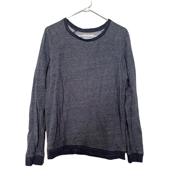 Everlane Heathered Blue Pull Over Sweater Size Medium - Picture 1 of 5
